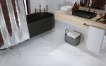 Gresie interior/ exterior Calacatta Extra, 60 x 60 cm, alb, mat - imagine 2