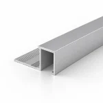 Profil aluminiu gresie Cuba No.10, colț exterior pătrat, 10 mm x 2,7 m, Gress 72