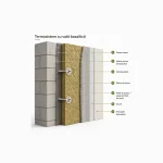 Vata minerala bazaltica Izovat 80 - 100mm, 1000x600 - imagine 2