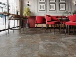 Gresie interior/ exterior Metallica, 60 x 120 cm, gri, mat - imagine 3