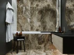 Gresie interior Vesuvio, 60 x 120 cm, maro, mat - imagine 3