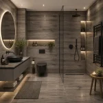 Gresie porțelanată interior/ exterior WI-4121, 60 x 120 cm, bej, lucios - imagine 2