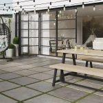 Gresie porțelanată interior/ exterior Lounge, 60 x 60 cm, gris, mat - imagine 3